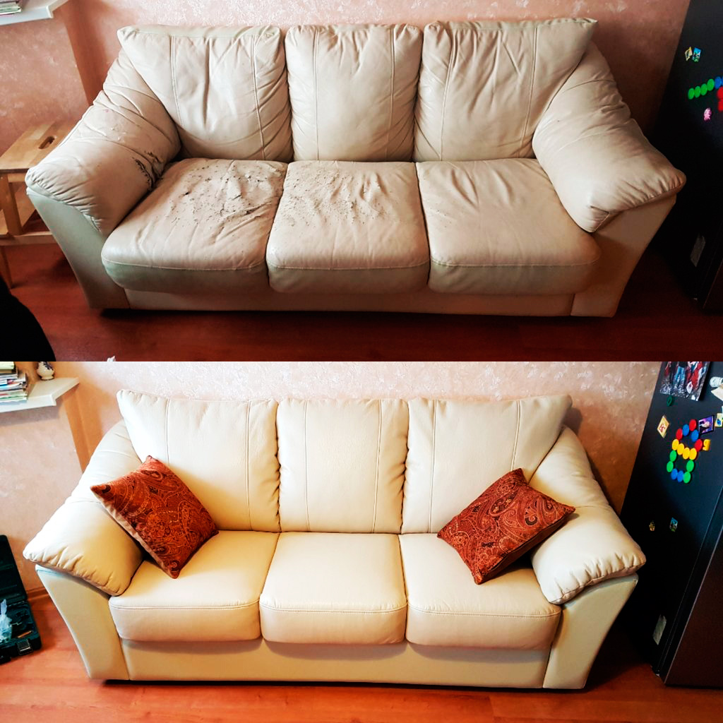 Перетянутый диван